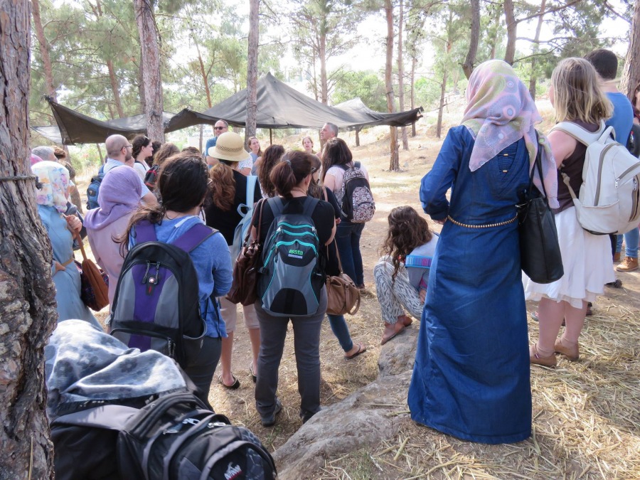 סיור לימודי התכנית לפולקלור: קהילות רוחניות בישראל עקרונות וחיי יום יום 2015